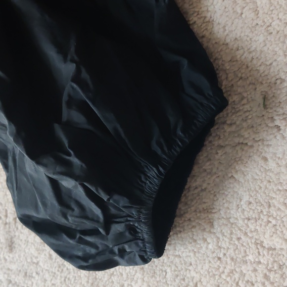 Olivaceous Black Puff Sleeve Peasant Corset Top - Picture 6 of 12